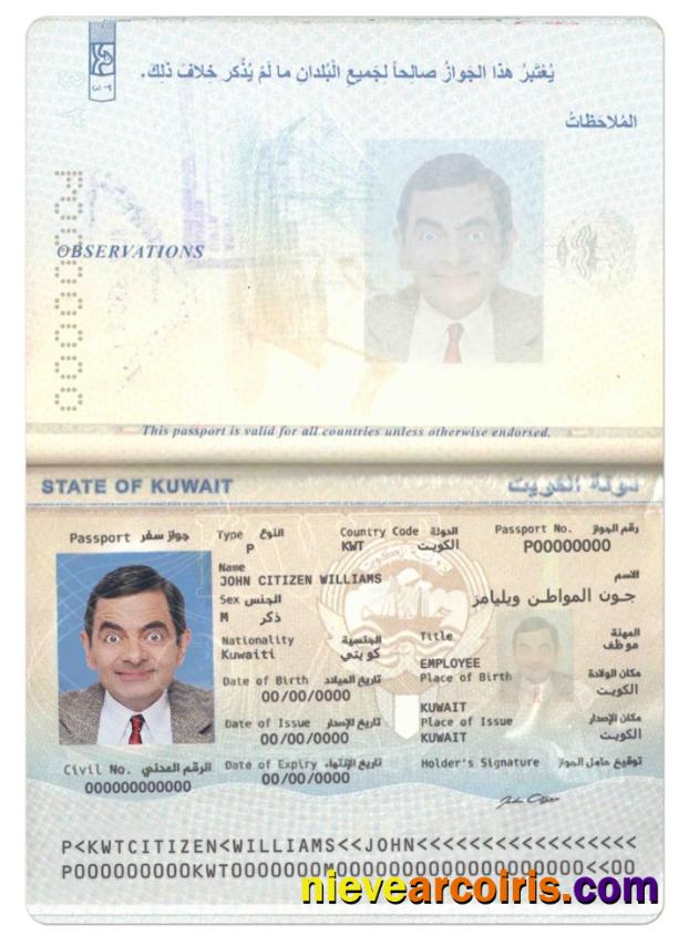 Kuwait passport